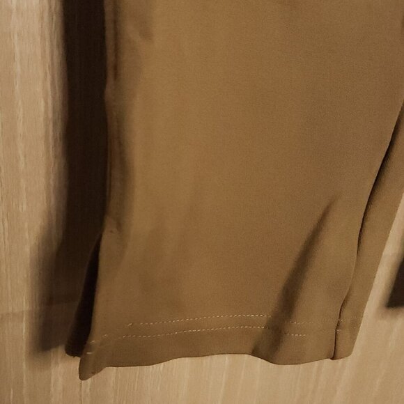 Rafaella Tan Elastic Waist Slim Knit Pants Medium - Picture 6 of 8